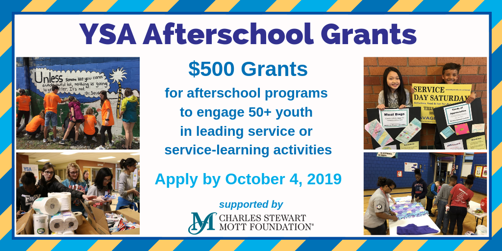 Apply Now for New YSA Afterschool Grants Tennessee Afterschool Network