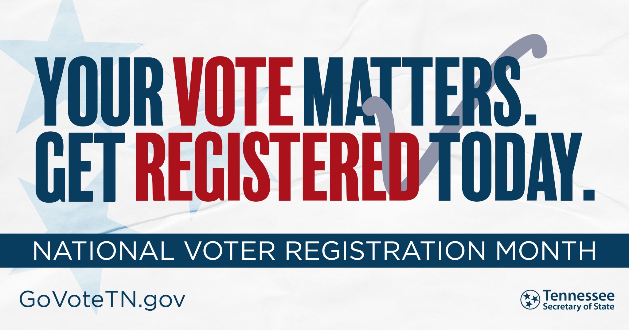 National Voter Registration Month & Day